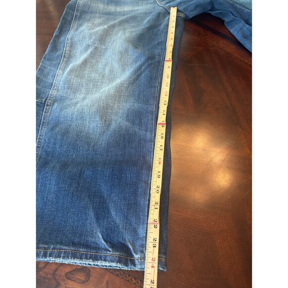 New w/tags Anthropology Pilcro Barrel Leg Kenna Mid Rise Heritage jean size 28 - Picture 9 of 12